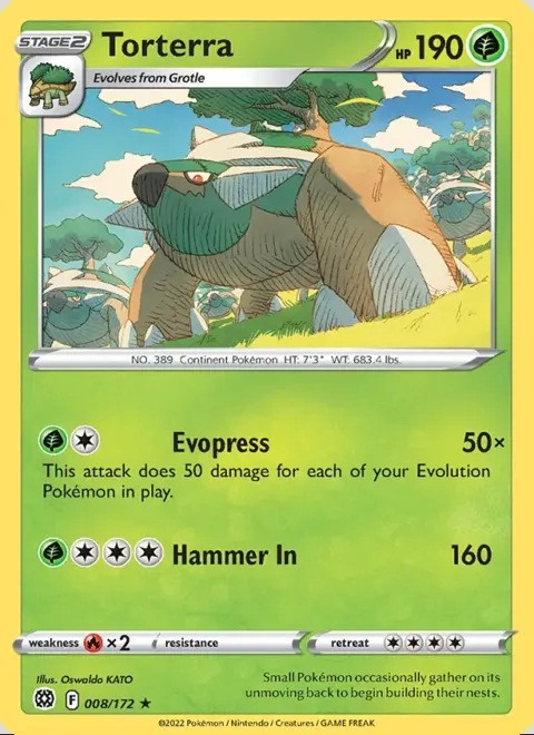 Torterra 008/172 — reference scan