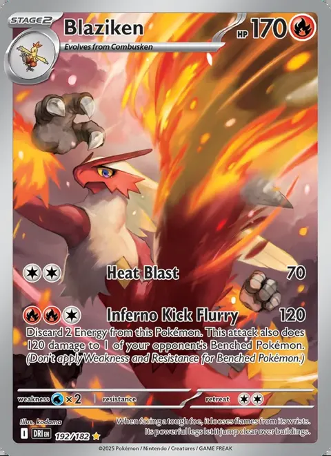 Blaziken 192/182 — reference scan