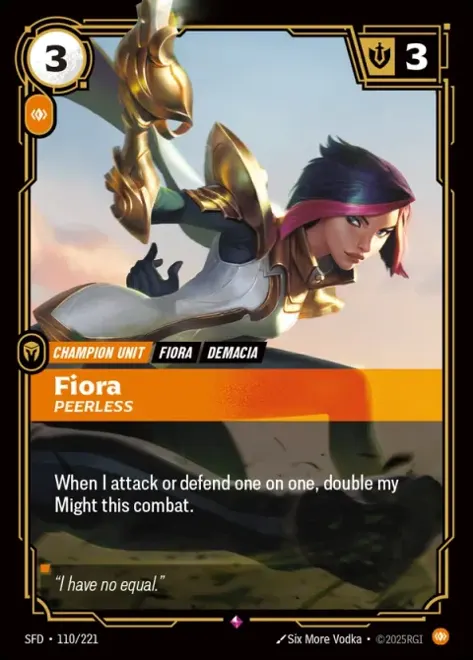 Fiora - Peerless 110/221 — reference scan