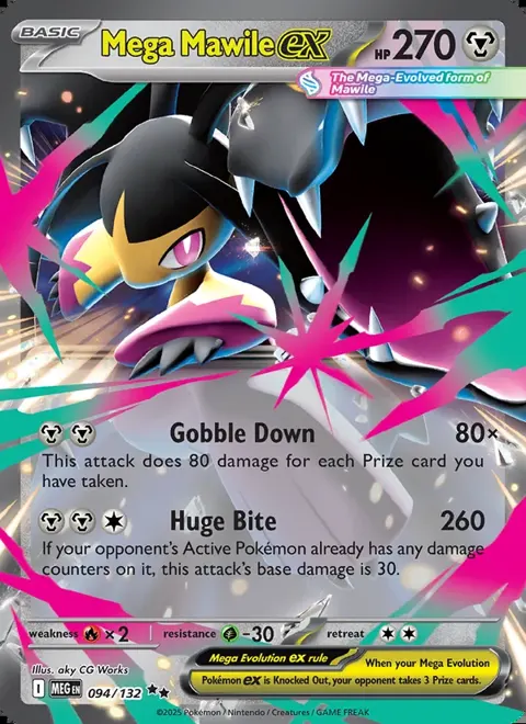 Mega Mawile ex 094/132 — reference scan