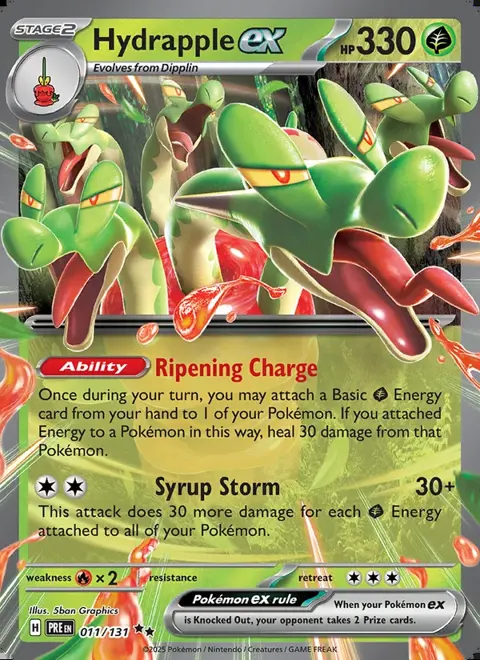 Hydrapple ex 011/131 — reference scan