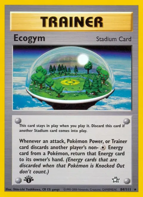 Ecogym 84 — reference scan