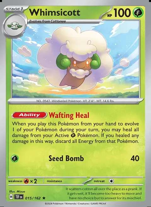 Whimsicott 015/162 — reference scan